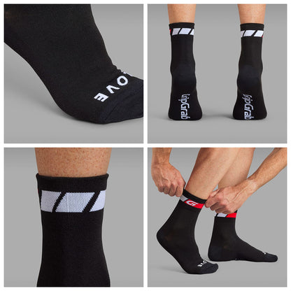 Calze GRIPGRAB REGULAR CUT Nero