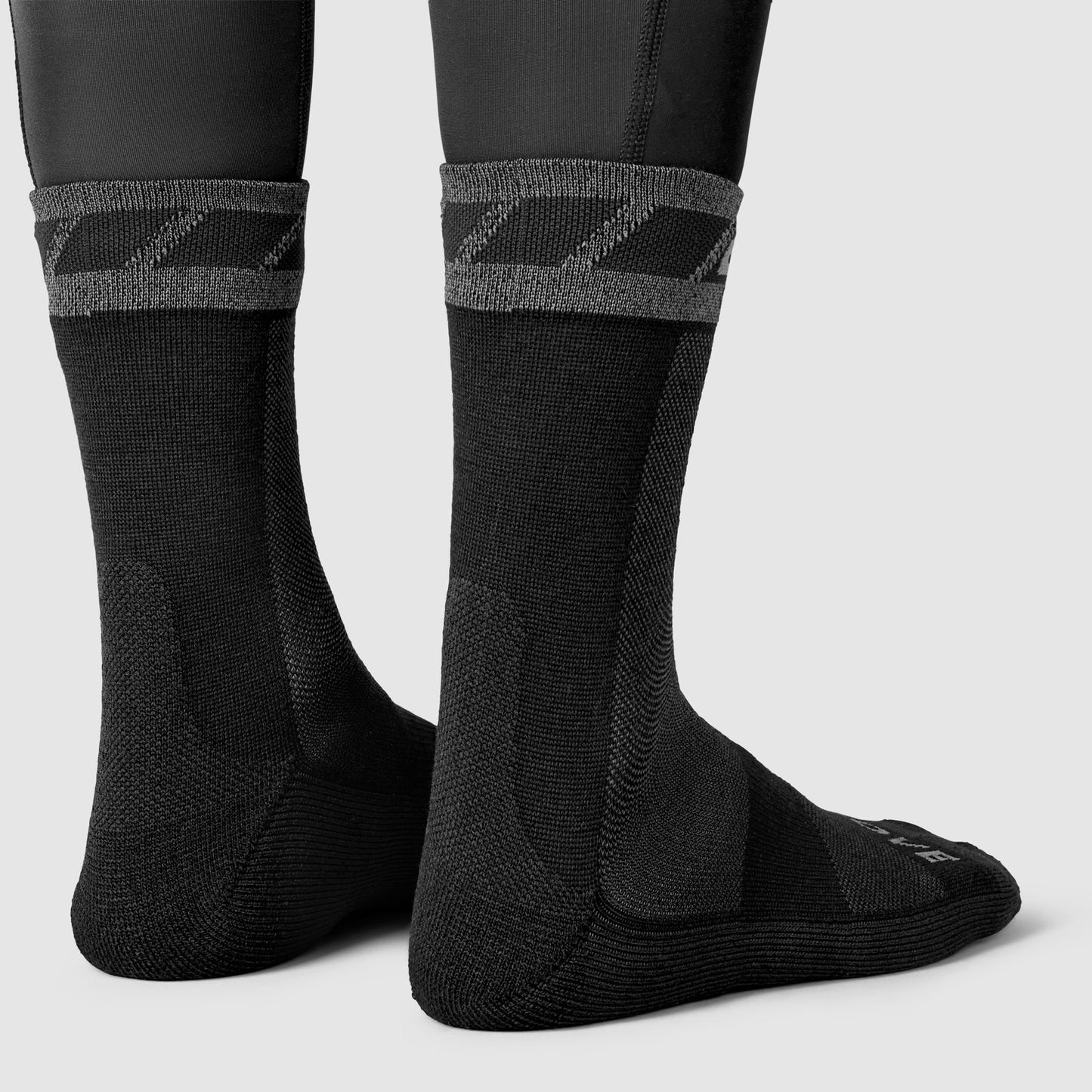 Calze invernali GRIPGRAB Merino Nero