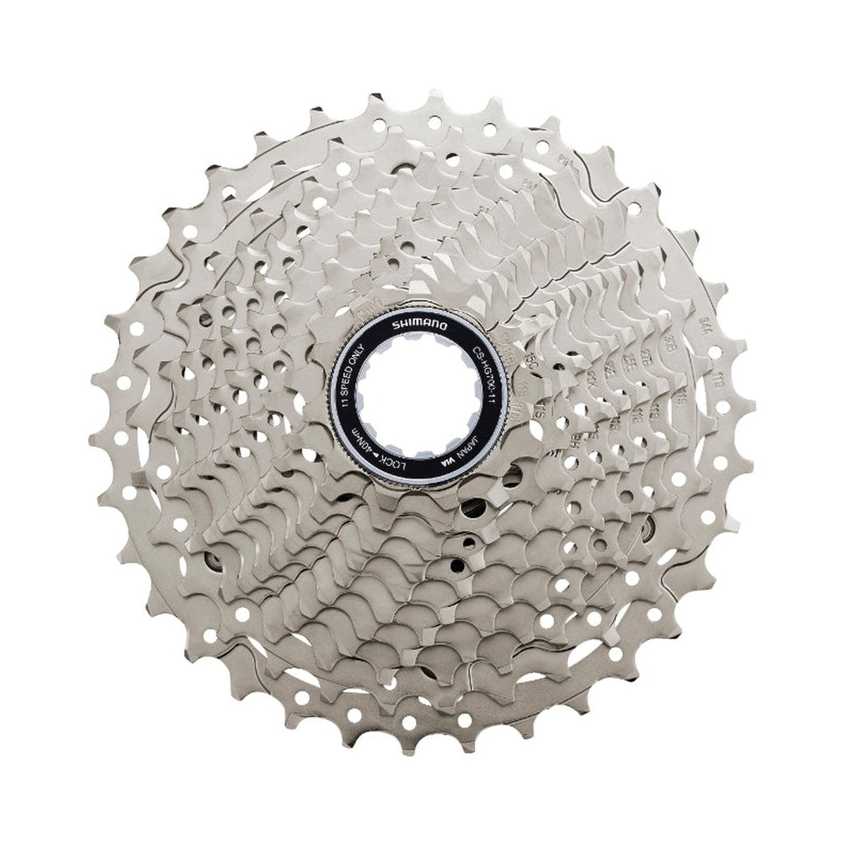 Cassetta 11 velocità SHIMANO CS-HG700 – foto principale su sfondo bianco