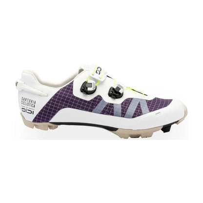 Scarpe MTB XC/Gravel SIDI COFFEE GRINDER 2 bianche/viola