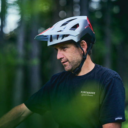 Casco MTB BELL 5FIFTY SPHERICAL GRID Bianco/Nero