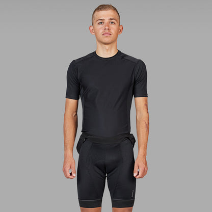 Maglia intima a maniche corte GRIPGRAB WINDBREAKING THERMAL nera