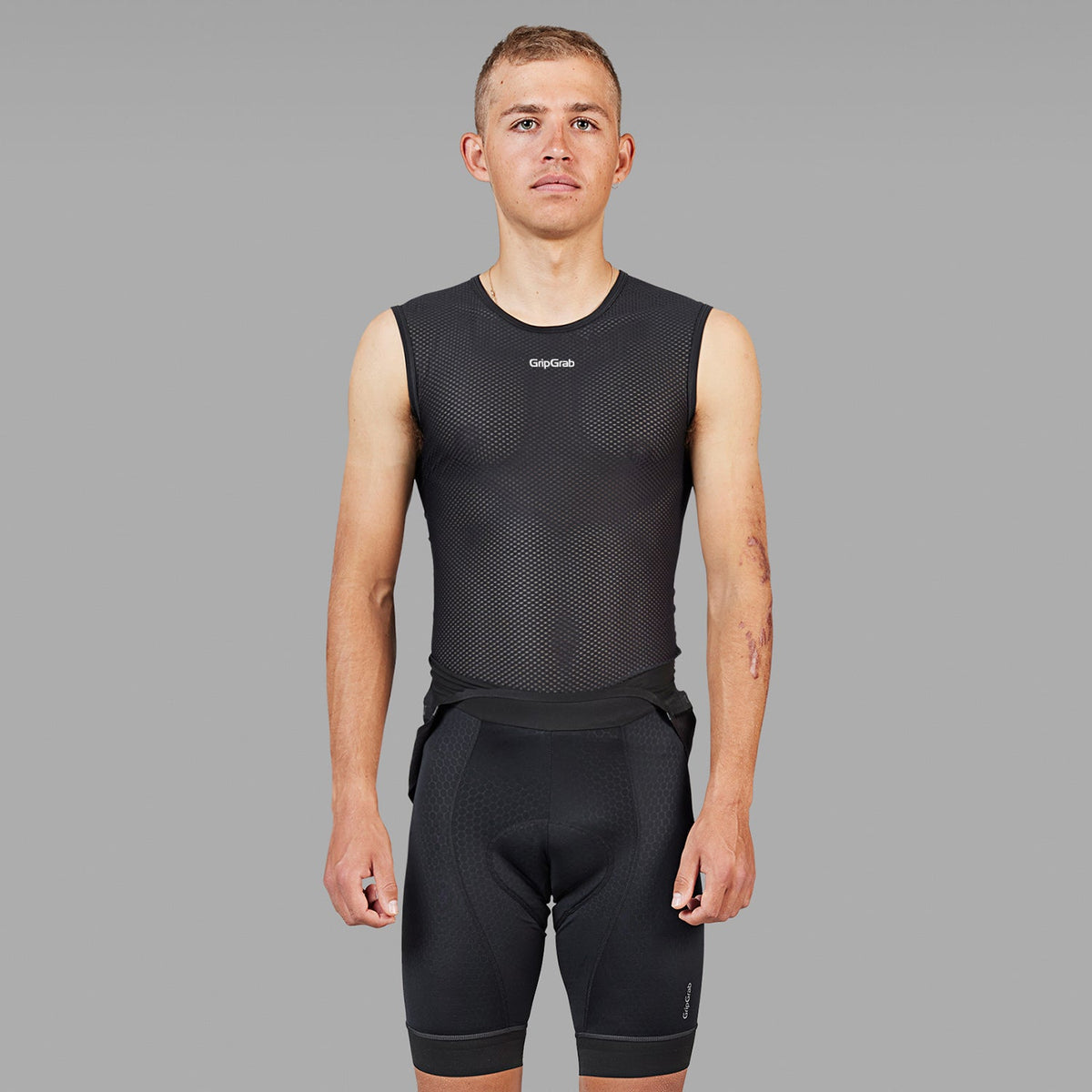 Maglia intima senza maniche GRIPGRAB ULTRALIGHT MESH nera
