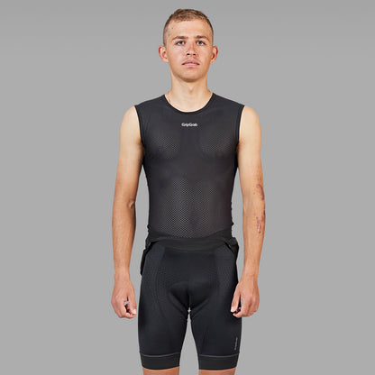 Maglia intima senza maniche GRIPGRAB ULTRALIGHT MESH nera