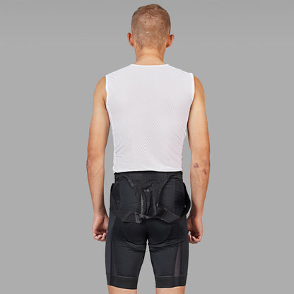 Maglia intima senza maniche GRIPGRAB IN RETE ULTRALEGGERA bianca