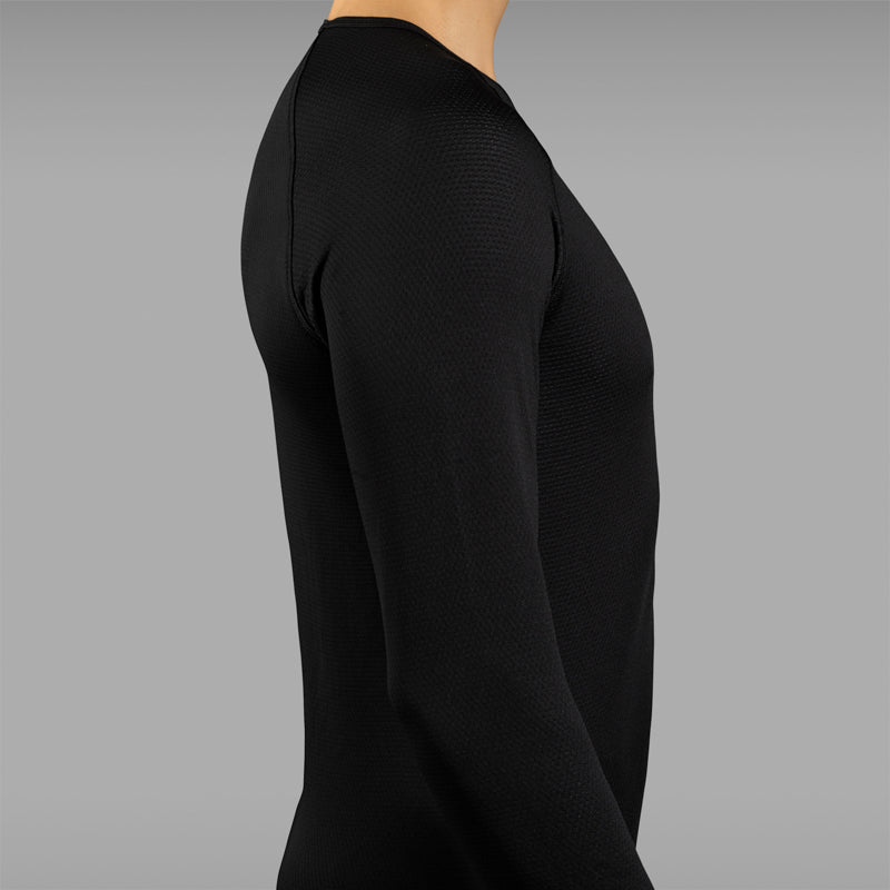 Maglia intima a maniche lunghe GRIPGRAB DA CICLISMO TERMICA nera