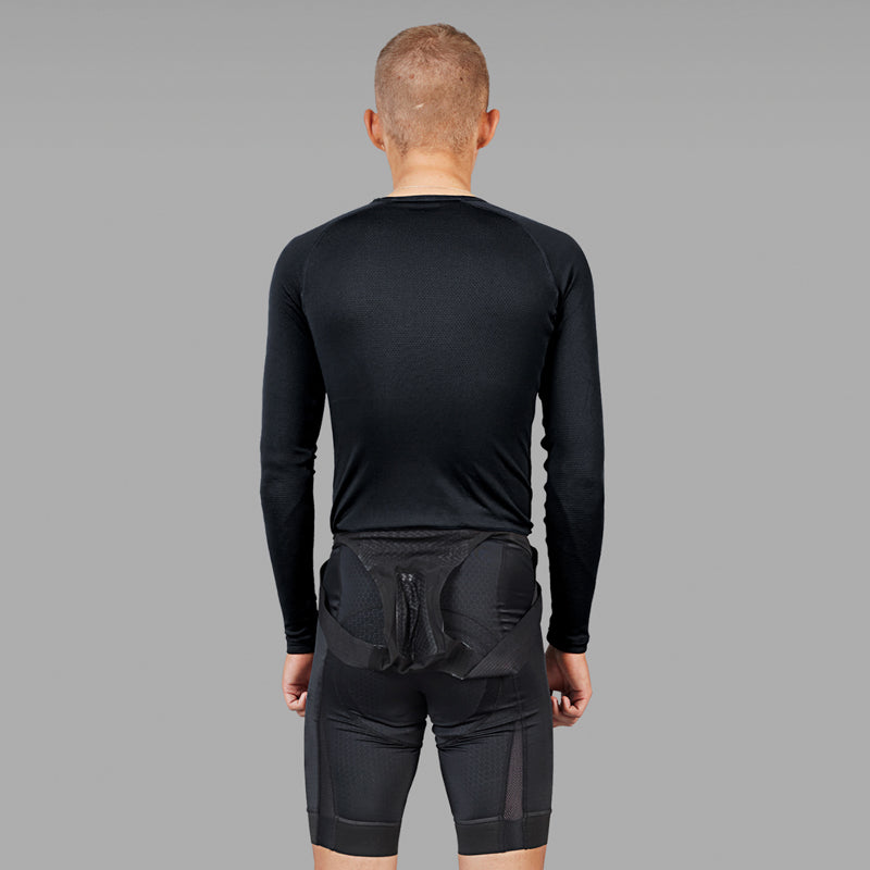 Maglia intima a maniche lunghe GRIPGRAB DA CICLISMO TERMICA nera