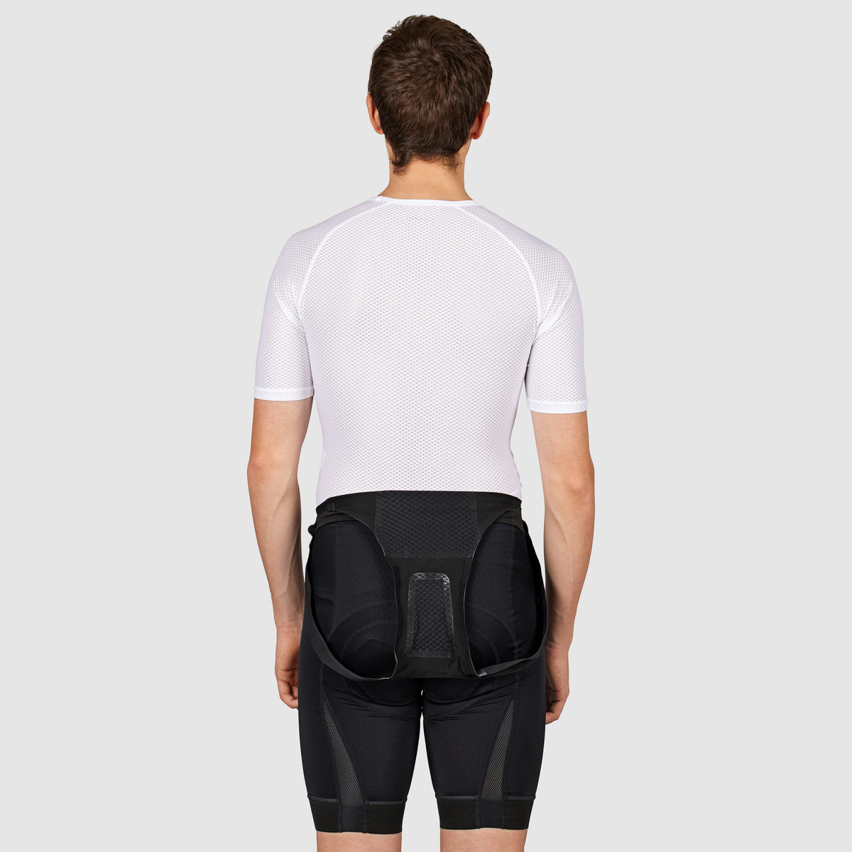 Maglia intima a maniche corte GRIPGRAB IN RETE ULTRALEGGERA bianca