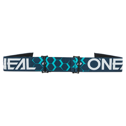 Maschera O'NEAL B-33 HEXA Blu Lente Radium Blu