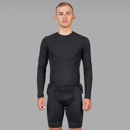 Maglia intima a maniche lunghe GRIPGRAB WINDBREAKING THERMAL nera