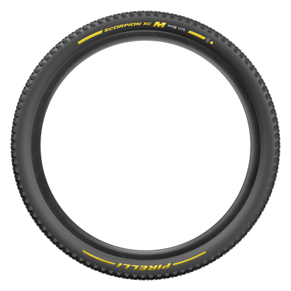 Pneumatico PIRELLI SCORPION RACE XC M Lite 29x2.40 Tubeless Ready Flessibile Nero/Giallo Team Edition