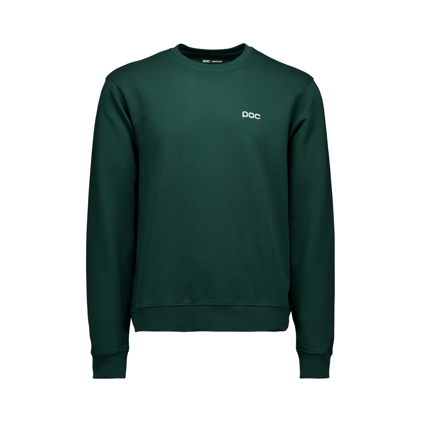 Felpa POC verde/bianco