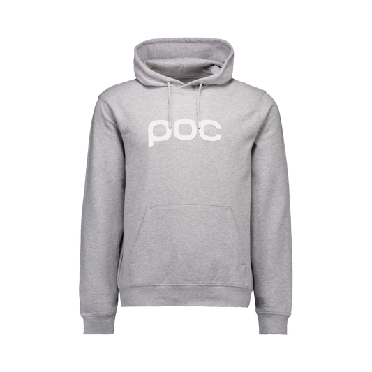 POC Felpa con cappuccio grigio/bianco