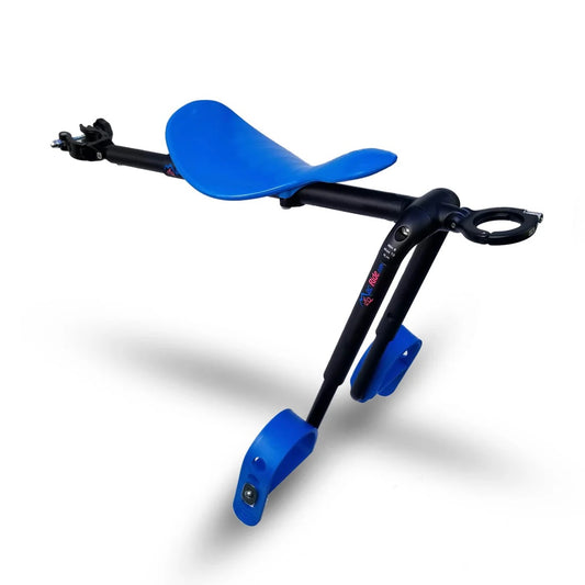 Seggiolino portabebè MAC RIDE per Pivot 1"1/8 Completo Blu