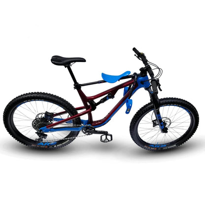 Seggiolino Portabambino MAC RIDE per Pivot 1"1/8 Completo Blu