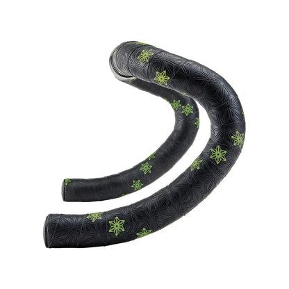 Nastro manubrio SUPACAZ SUPER STICKY KUSH GALAXY Nero/Giallo