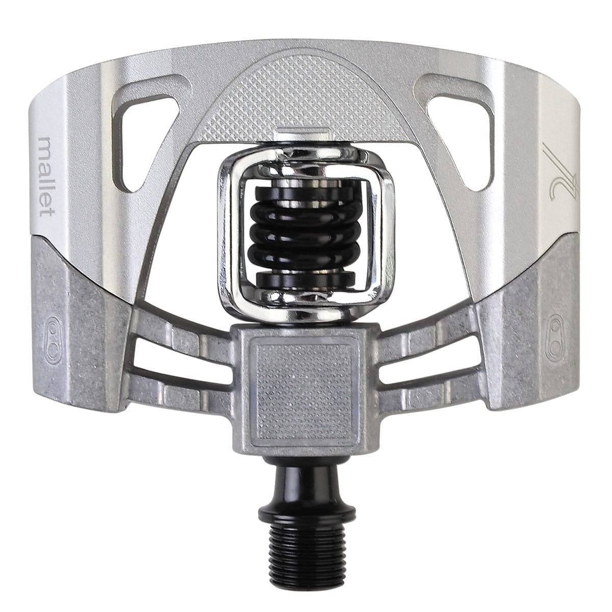 Pedali CRANKBROTHERS MALLET 2 Argento opaco