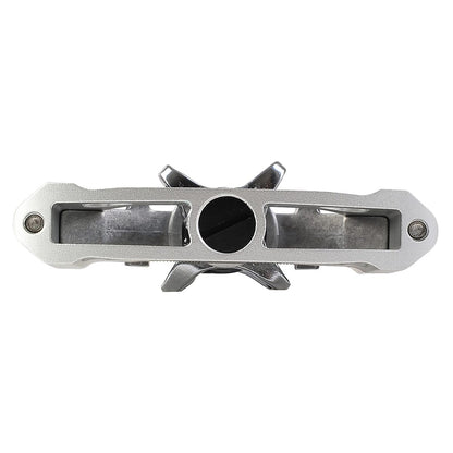 Pedali CRANKBROTHERS MALLET 2 Argento Opaco