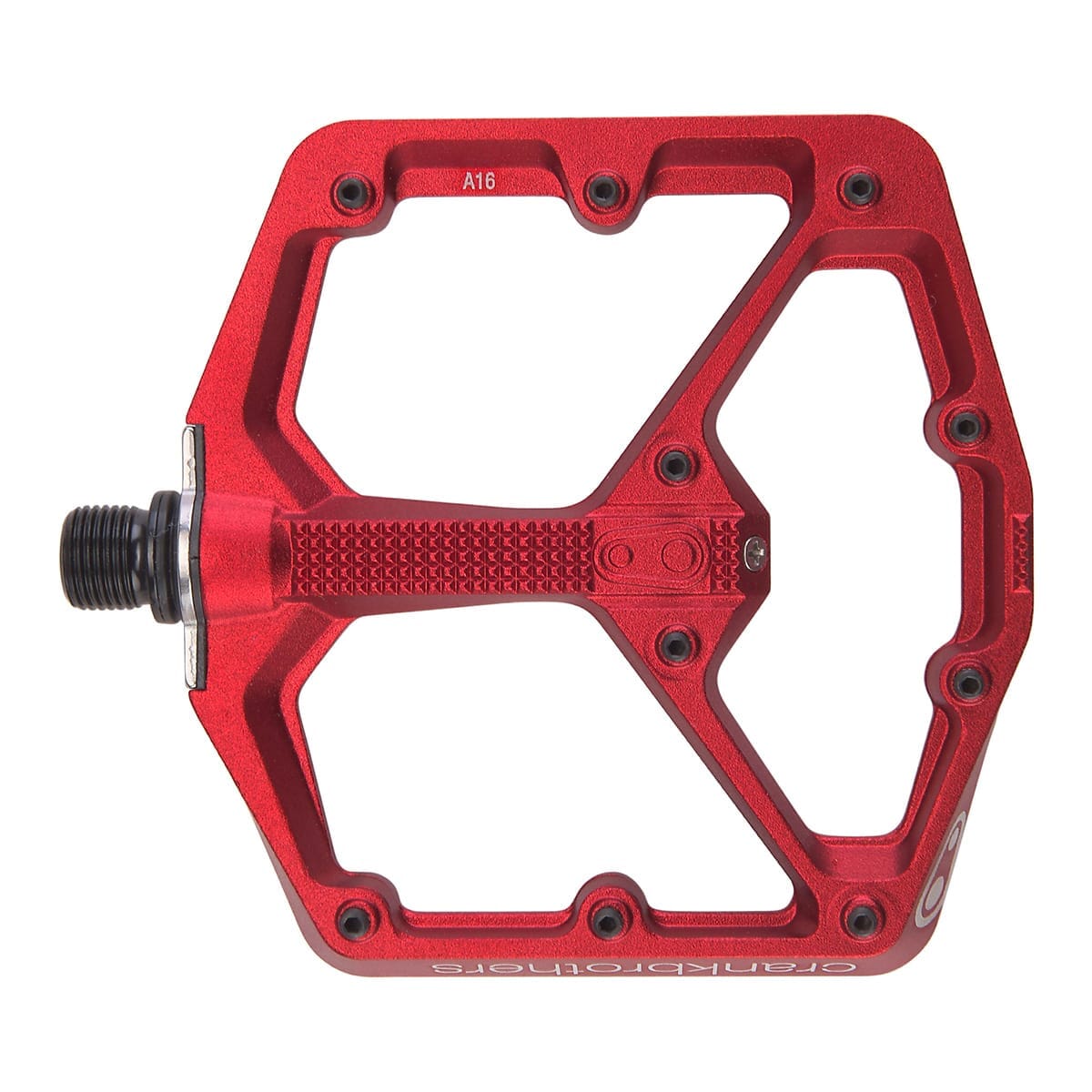 CRANKBROTHERS STAMP 7 Pedali piatti grandi rossi