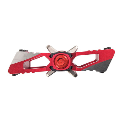 Pedali CRANKBROTHERS MALLET DH Rosso