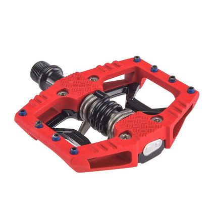 Pedali CRANKBROTHERS DOUBLE SHOT 3 Rosso