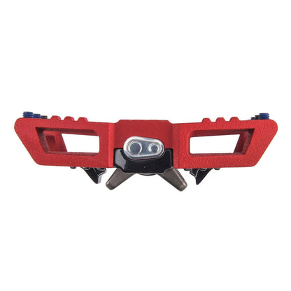 Pedali CRANKBROTHERS DOUBLE SHOT 3 Rosso