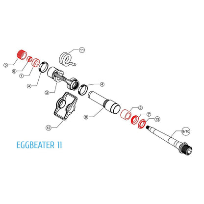 Kit di Ricondizionamento per Pedali CRANKBROTHERS EGGBEATER / CANDY 11 #16229