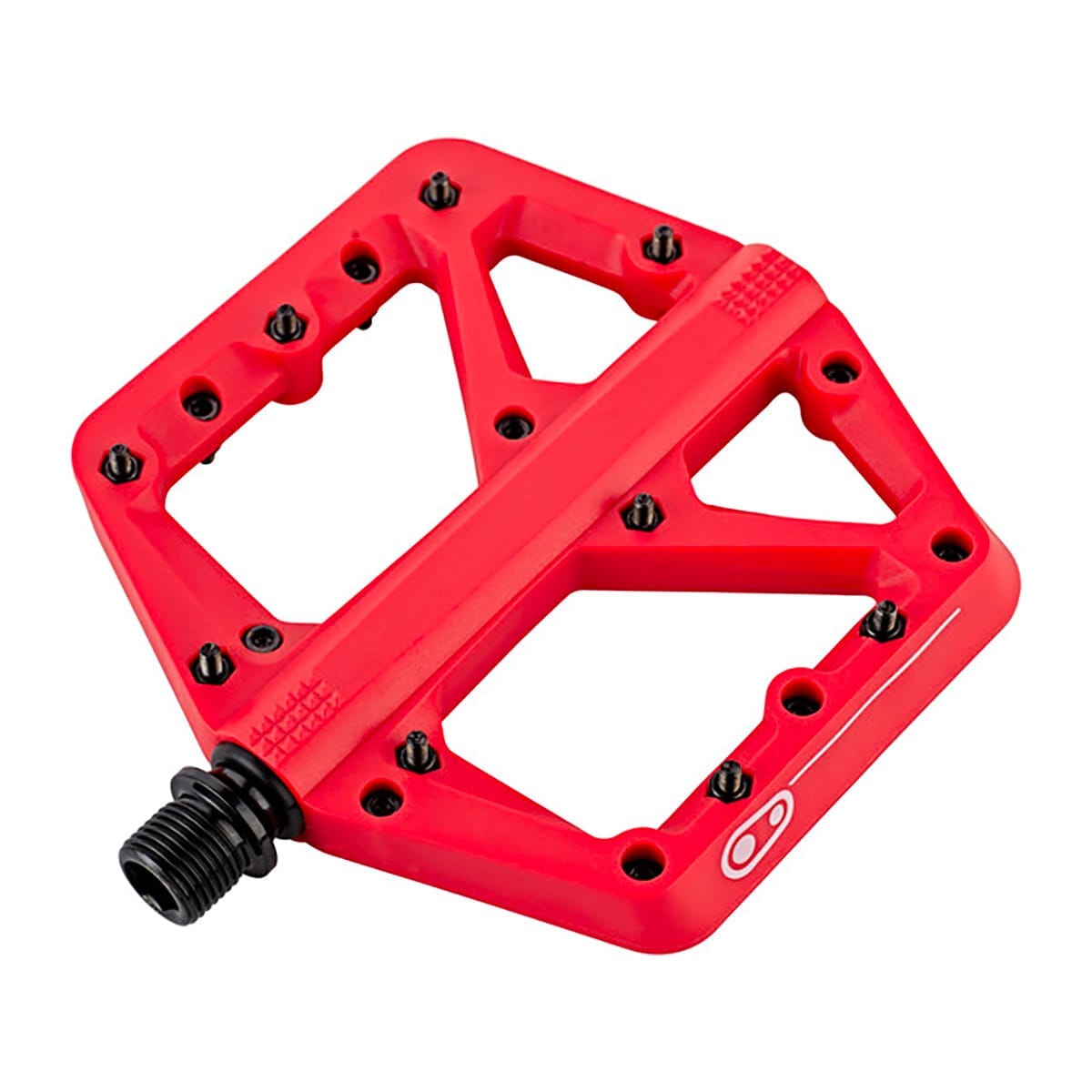 CRANKBROTHERS STAMP 1 Pedali piatti piccoli rossi