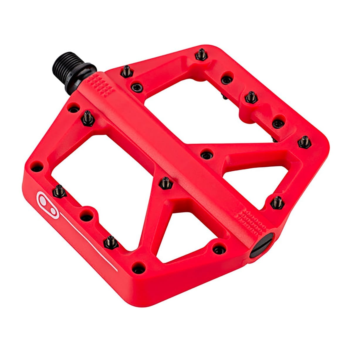 CRANKBROTHERS STAMP 1 Pedali piatti piccoli rossi