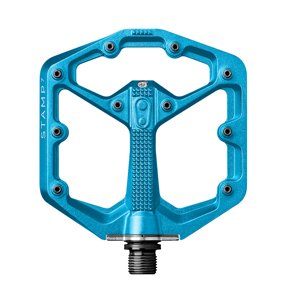 CRANKBROTHERS STAMP 7 Pedali piatti piccoli Blu