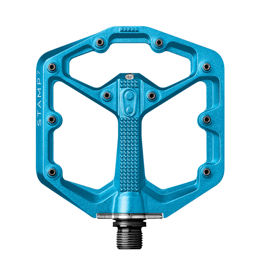 CRANKBROTHERS STAMP 7 Pedali piatti piccoli Blu