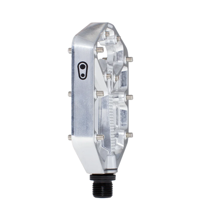Pedali Piatti CRANKBROTHERS STAMP 7 Small Argento