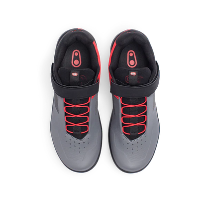 Scarpe MTB CRANKBROTHERS STAMP SPEED LACE FLAT Grigio/Rosso