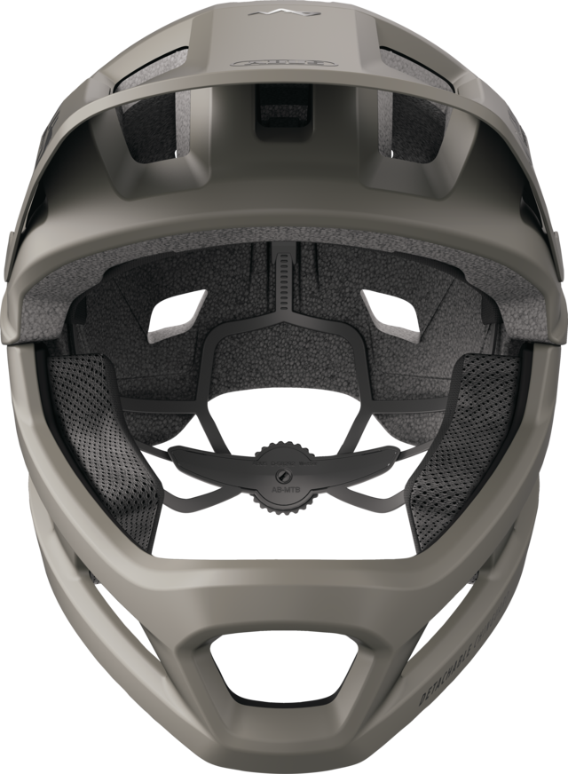 Casco MTB ABUS YOUDROP FF Junior Dust Grigio