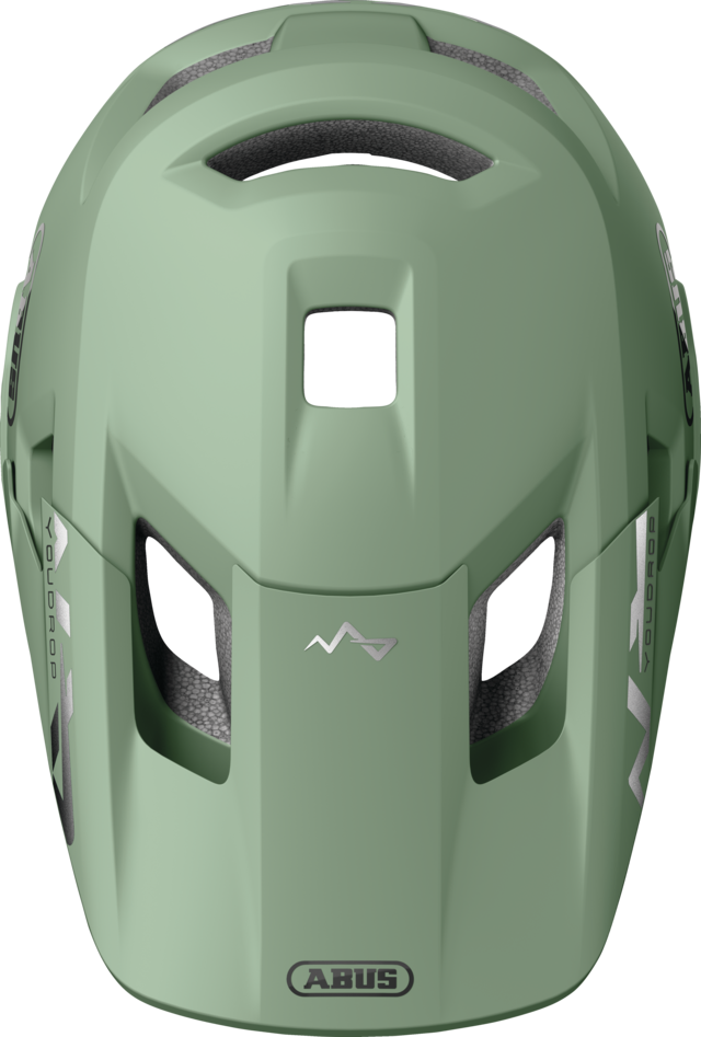 Casco MTB ABUS YOUDROP FF Junior Mist Verde