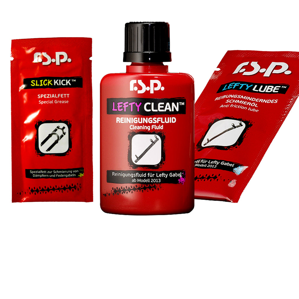 Kit di manutenzione per forcella Lefty RSP LEFTY OCHO KIT (50 ml + 10 ml + 8 g)