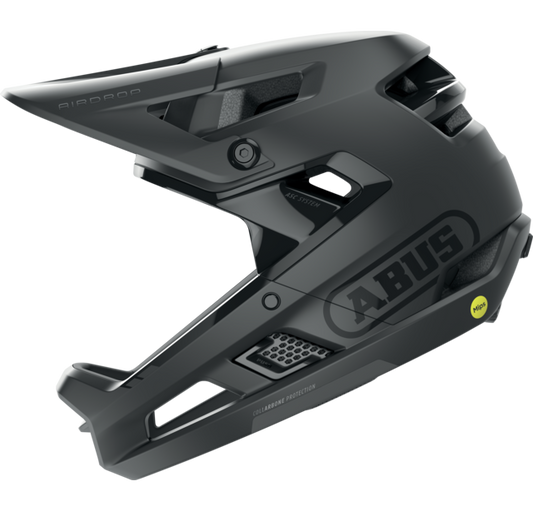 ABUS AIRDROP MIPS Casco MTB Nero Opaco