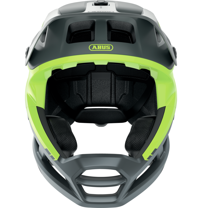 ABUS AIRDROP MIPS Casco MTB Grigio/Giallo