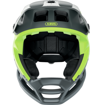 Casco MTB ABUS AIRDROP MIPS Grigio/Giallo