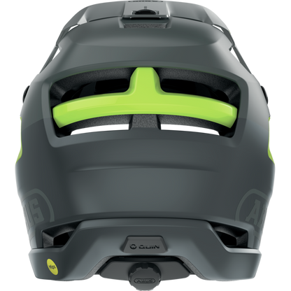 Casco MTB ABUS AIRDROP MIPS Grigio/Giallo