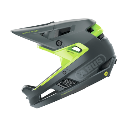 Casco MTB ABUS AIRDROP MIPS Grigio/Giallo