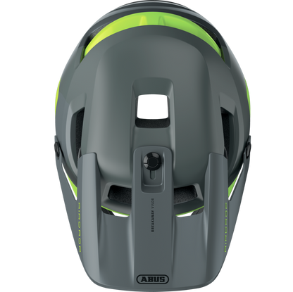 Casco MTB ABUS AIRDROP MIPS Grigio/Giallo