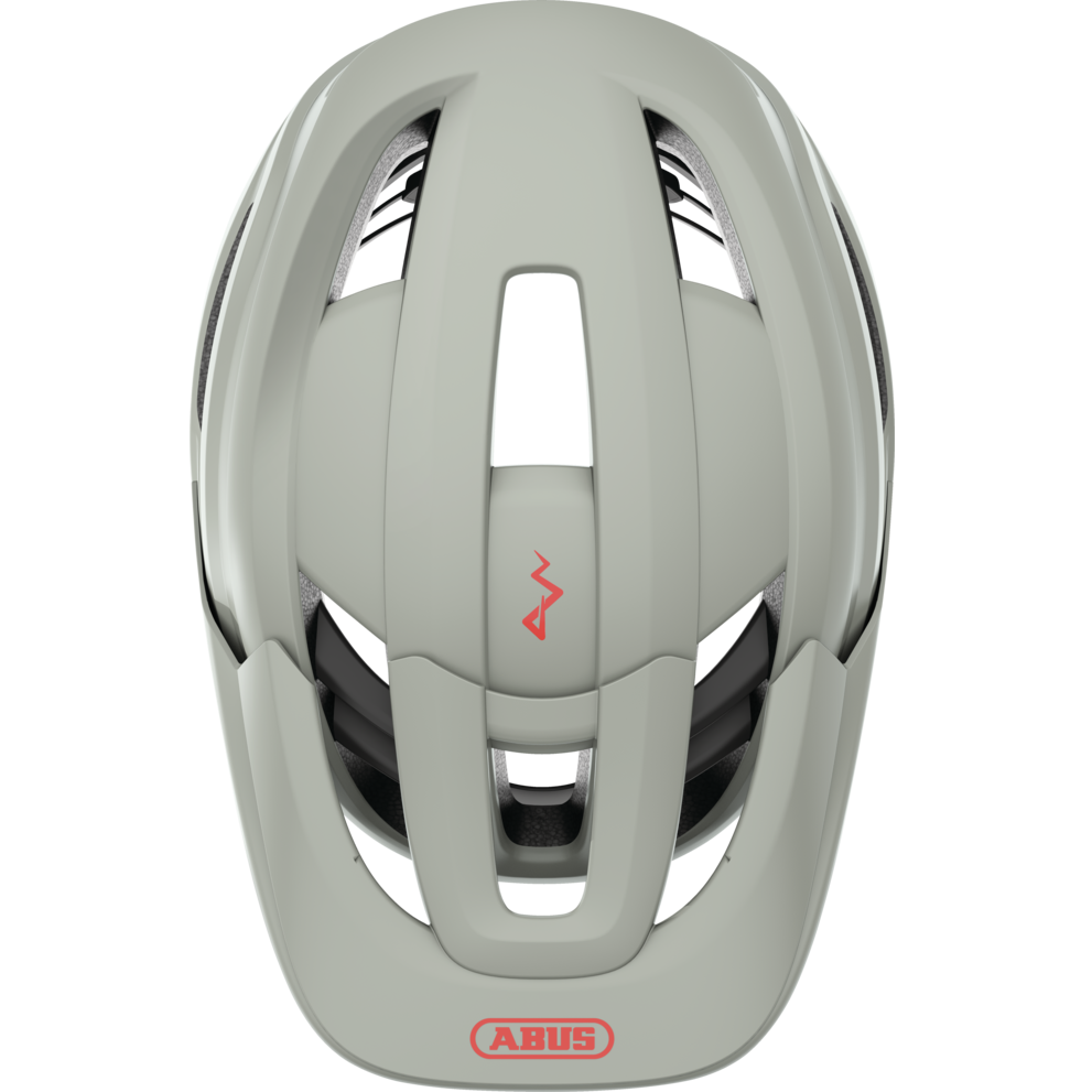 ABUS CLIFFHANGER CHALK Casco da MTB Grigio
