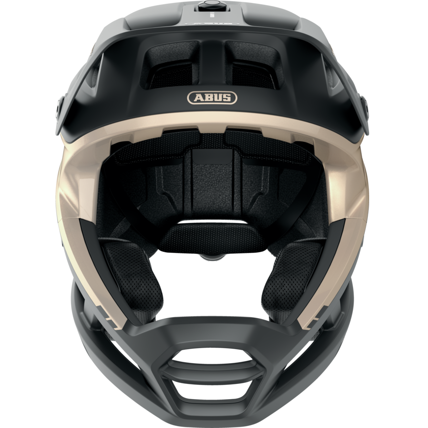 ABUS AIRDROP MIPS Casco MTB Nero/Oro