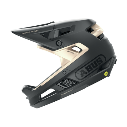 Casco MTB ABUS AIRDROP MIPS Nero/Oro
