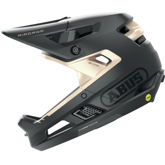 ABUS AIRDROP MIPS Casco MTB Nero/Oro