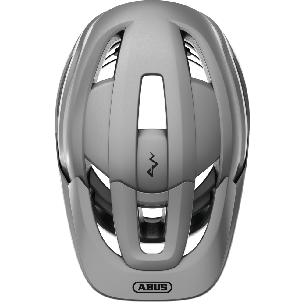 ABUS CLIFFHANGER Casco MTB Argento
