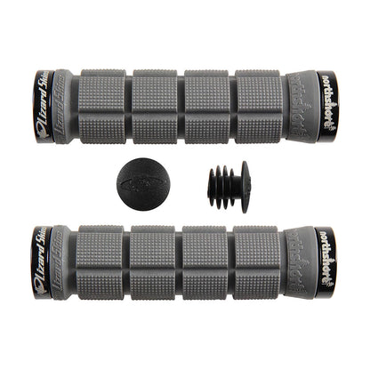 Manopole LIZARD SKINS NORTHSHORE Lock-On Nero/Argento