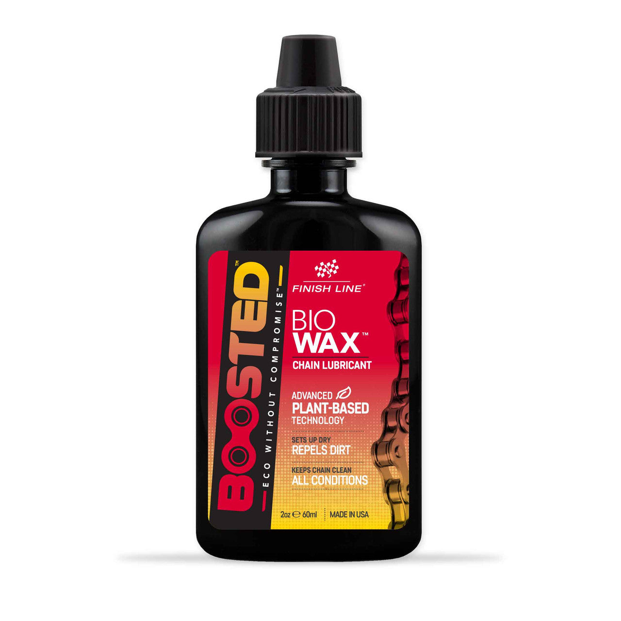 Lubrificante per catena FINISH LINE BOOSTED™ BIO WAX (60 ml)
