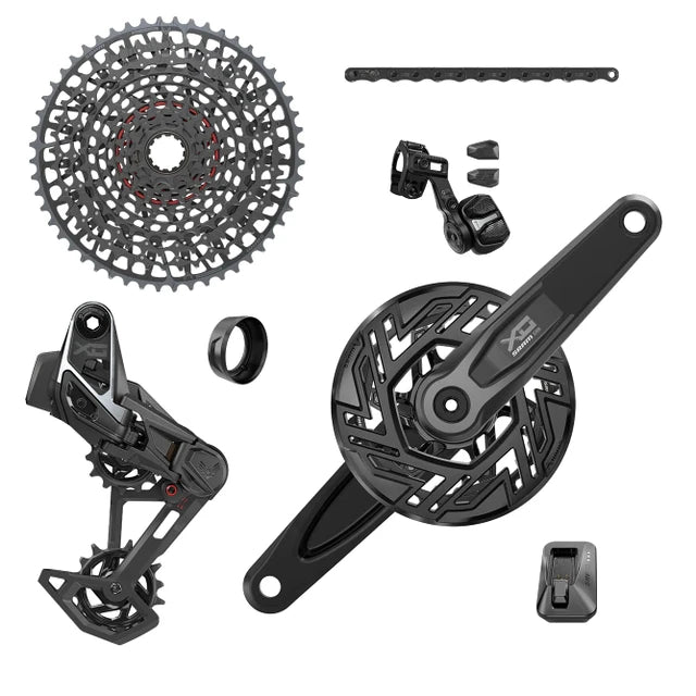 Gruppo SRAM X0 EAGLE E-MTB BOSCH ISIS AXS T-TYPE 36 Denti CLIP-ON 10/52 USB-C